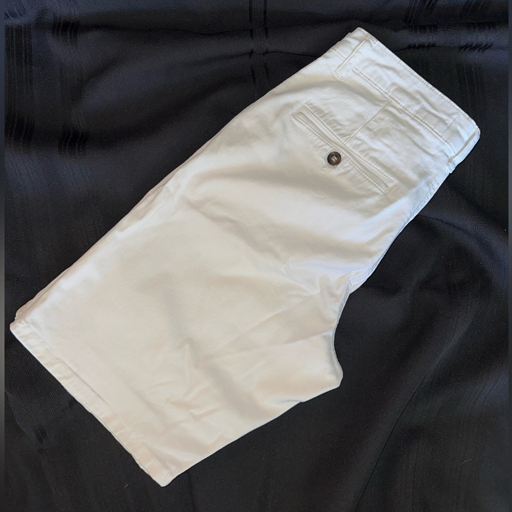 FATHER SONS SLIM FIT ECRU CHINO SHORTS - FSH228